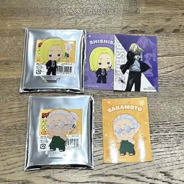 사카모토 데이즈 트레이딩 아크릴 피규어 구매 혜택 시시바 사카모토