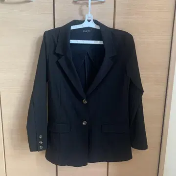 블랙 테일러드 자켓