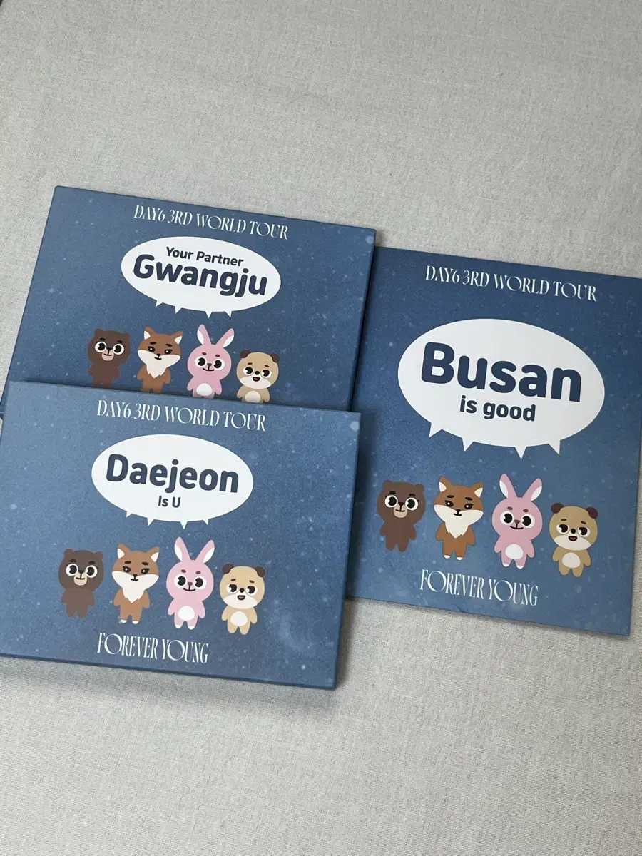 DAY6 Concert Forever Young National Tour Busan Concert Daejeon Concert Gwangju Concert First Concert Admission Kit