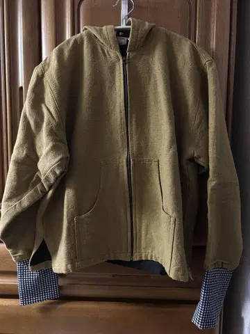 60s remake full zip hoodie made in Nepal