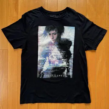 GHOST IN THE SHELL 티셔츠 XL 블랙 새상품
