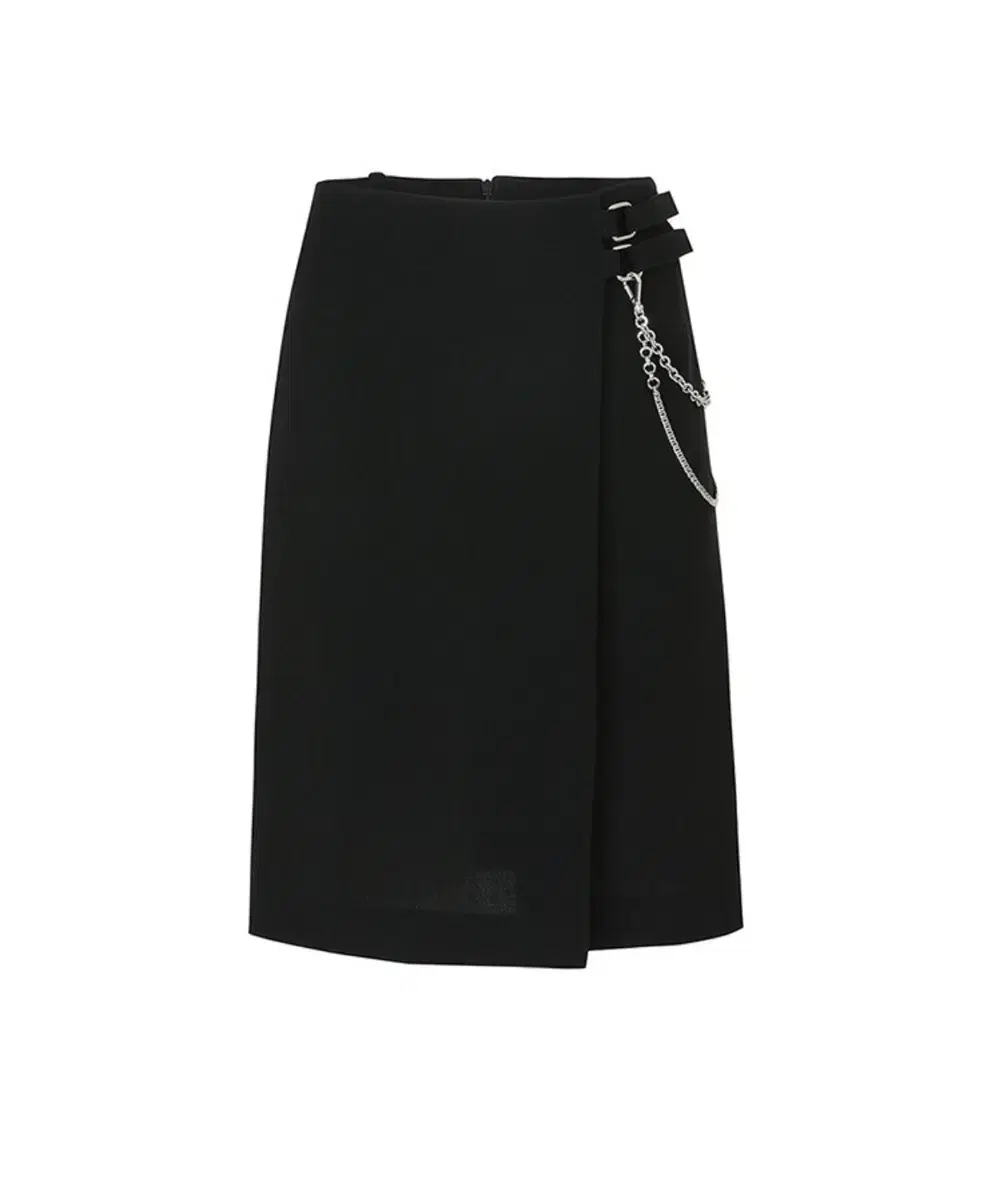 Openyy Chain Wrap Midi Skirt (New)
