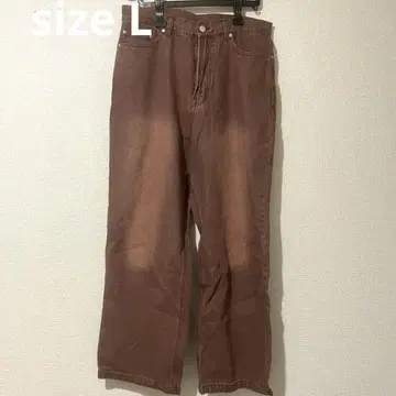 스트레이트 데님 팬츠