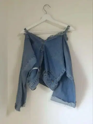 리메이크 입는 데님 멜란지 하라주쿠