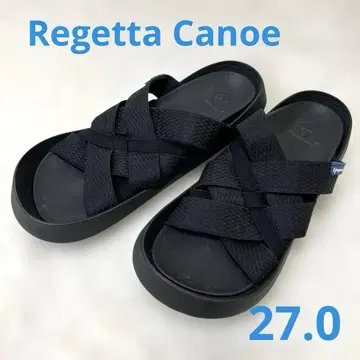Regetta Canoe 레게타카누 남성용 샌들 블랙 27.0cm