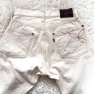 SUGAR CANE 슈가케인 데님 팬츠 화이트