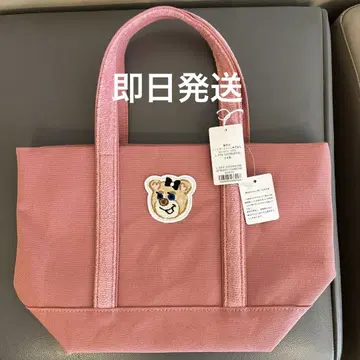 미사용 새상품 택 포함 올드 테디 걸 와펜 토트백 핑크