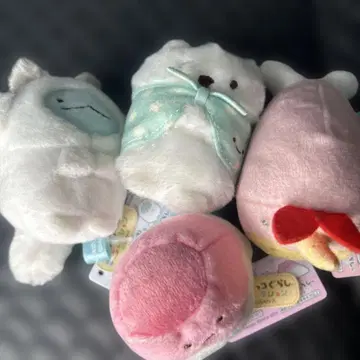 스미코구라시 테노리 봉제 인형 시로쿠마의 고향 4종