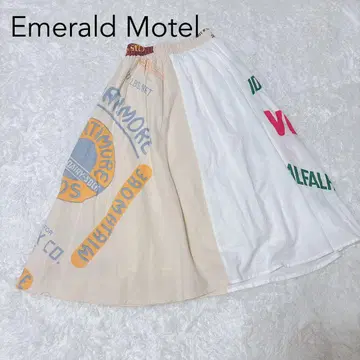 Emerald Motel 멀티 컬러 롱 스커트
