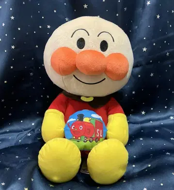 가자! 호빵맨 나카요시 소품함 봉제 인형 LL