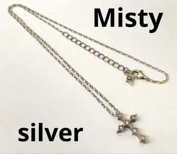 Misty SV 크로스 펜던트 목걸이