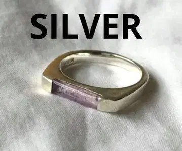 빈티지 탄자나이트 실버 반지 SILVER 바 자수정