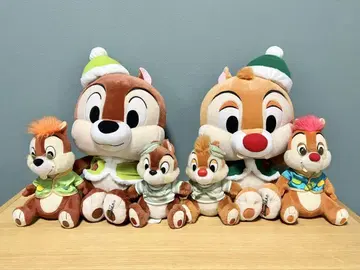 디즈니 Disney 칩과 데일 봉제 인형 6개 세트 묶음 판매