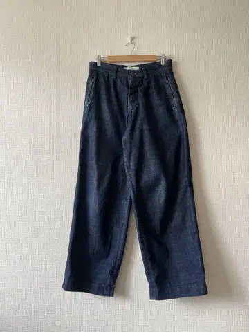 자라 프리미엄 데님 와이드 팬츠 30인치