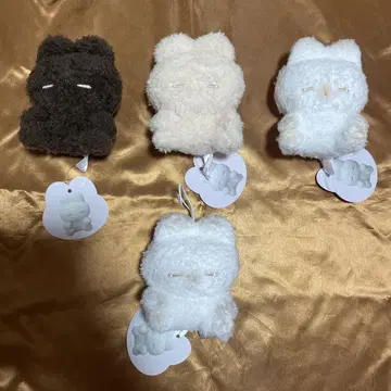 토끼 네무짱 마스코트 봉제 인형 2 초코 모카 총 4종 중 3종 4세트