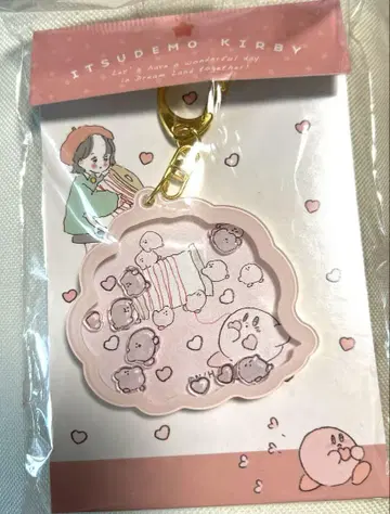 언제든지 커비 바스락 아크릴 키링 Caho
