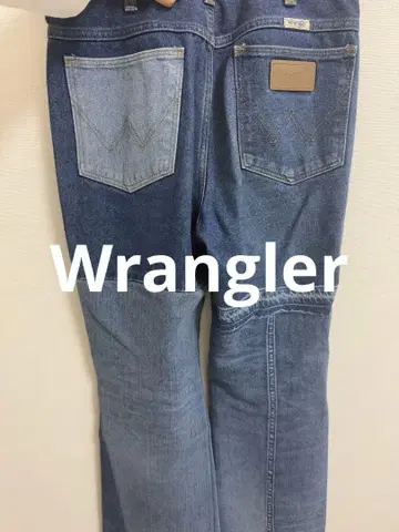 Wrangler 랭글러 빈티지 패치워크 스트레이트 데님