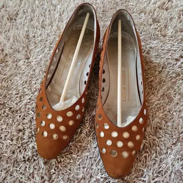 BRUNO MAGLI 브라운 펌프스 NABUK ATZECO 23cm