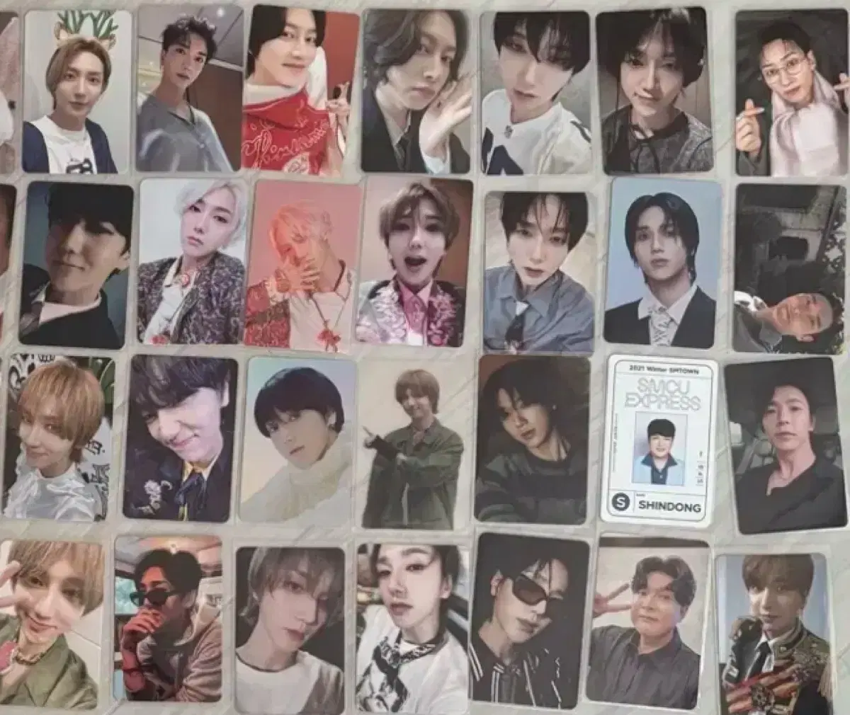 슈퍼주니어 포카 팝니다 이특희철예성신동은혁시원동해려욱규현굿즈슈주앨범양도