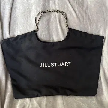 JILLSTUART 체인 로고 토트백 블랙 새상품급