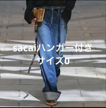 가격 인하 리바이스 x 사카이 스트레이트 데님 팬츠