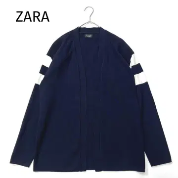ZARA MAN 자라 가디건 네이비 40 L