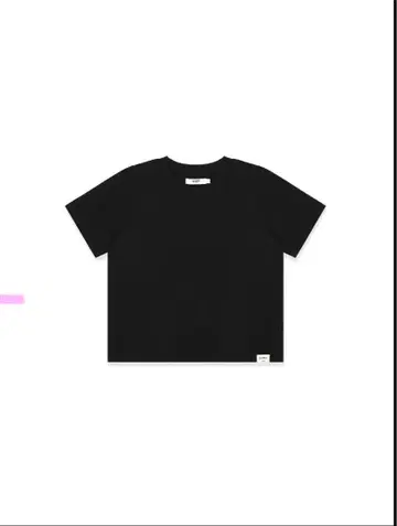 glowny G CLASSIC SOFT TEE 블랙 S 사이즈