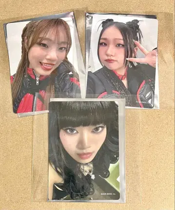 HANA 데뷔 직전 이벤트 트레이딩 카드 시크릿 트레이딩 카드 3장