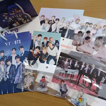 BTS 굿즈 엽서 아크릴 클립