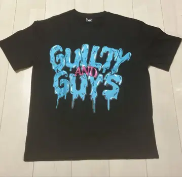 guilty guys 티셔츠 사이즈 L 블랙