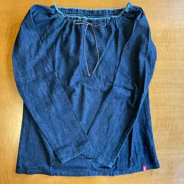 리바이스 레드 탭 데님 셔츠 데님 블루 여성용 익명 배송