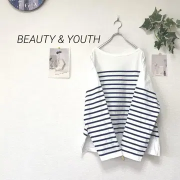 9167 BEAUTY & YOUTH 긴팔 보더 티셔츠 캐주얼