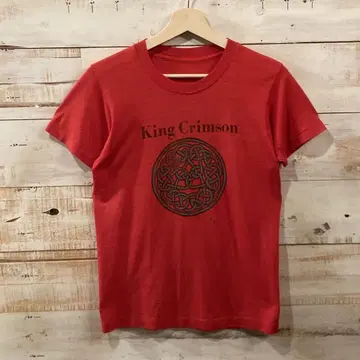 1982년 제작 King Crimson Discipline 티셔츠 80s