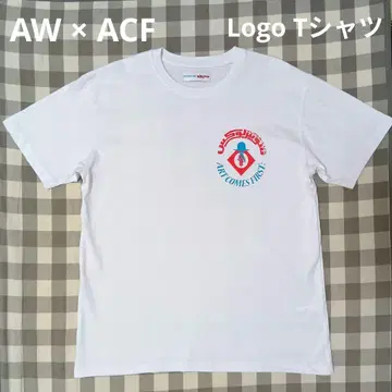 ACF 아트 캄즈 퍼스트 AW 로고 티셔츠 화이트