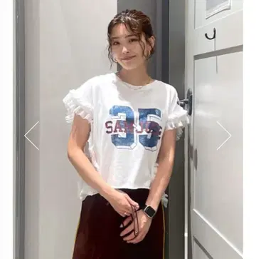로데오 크라운 프릴 넘버 탑스