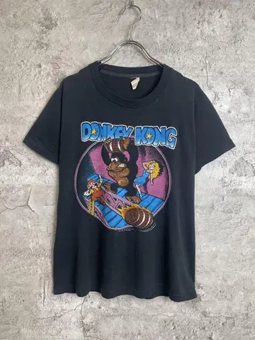 80년대 DONKEY KONG 돈키 콩 티셔츠 빈티지