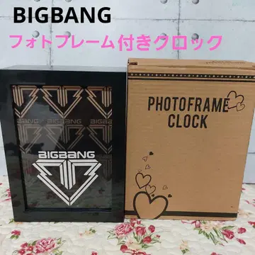 BIGBANG 사진 프레임이 있는 시계