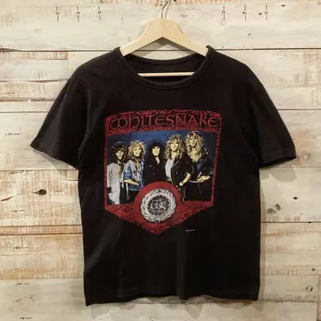 1988 Whitesnake 투어 티셔츠 화이트 스네이크 빈티지