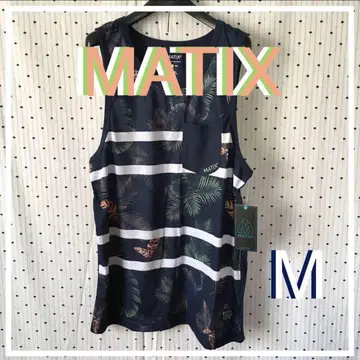 MATIX 매티스 US 한정판 멀티 보더 보타니컬 탱크탑 M