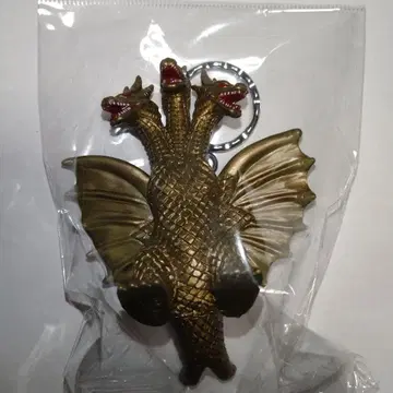 고질라 킹 기드라 피규어 키링