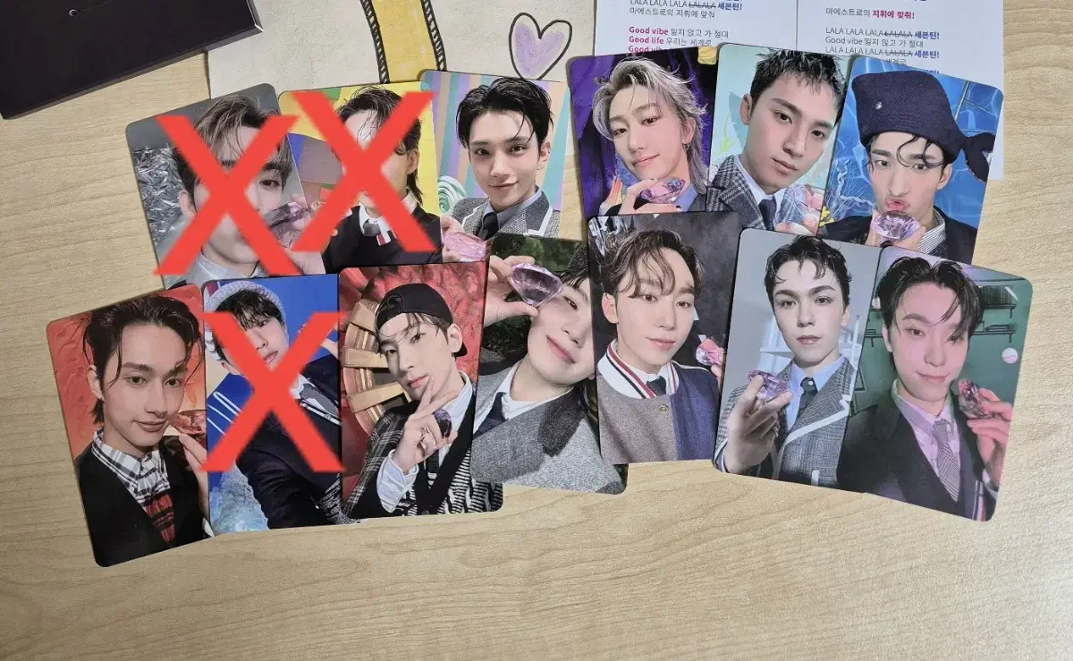 세븐틴 SVT 마에스트로 사녹 공방 포카