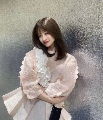 Bibiy STELLA BLOUSE 핑크 셔츠 블라우스