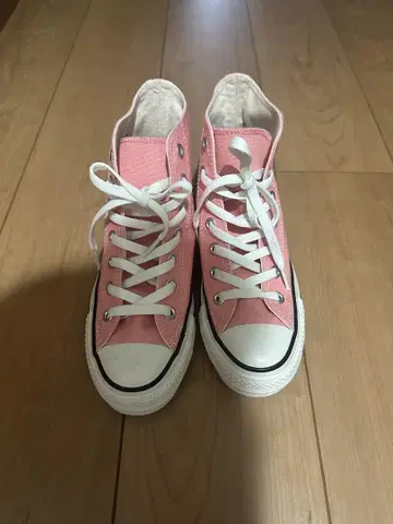 컨버스 핑크 ALL STAR 하이컷 스니커즈