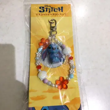 릴로 & 스티치 영화 마스코트 비즈 스트랩 키링 극장 굿즈