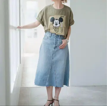 LEVI'S/리바이스 HR A-LINE DECON SKIRT 24