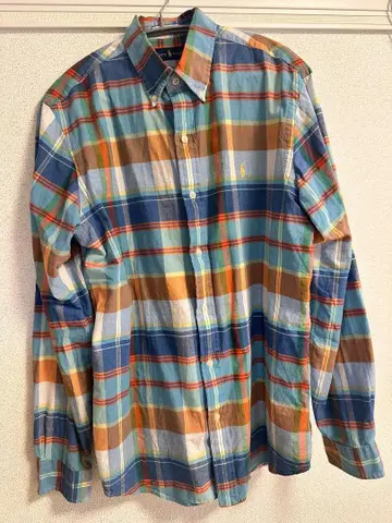 Ralph Lauren 체크 무늬 긴팔 셔츠 M