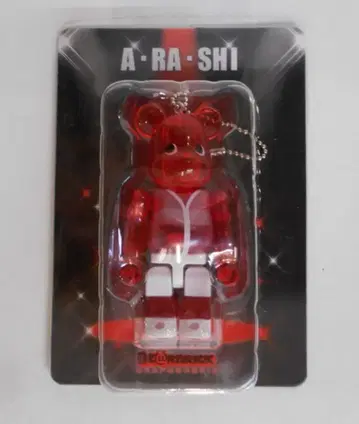 MEDICOMTOY 베어브릭 100% 아라시(빨간색) 사쿠라이 쇼