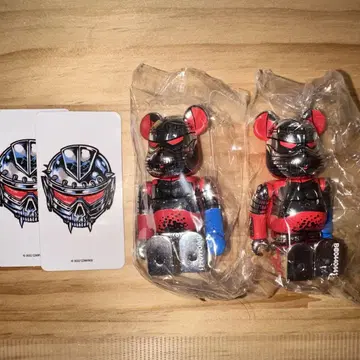BE@RBRICK 시리즈 44 CZARFACE 시저 페이스 2개 세트
