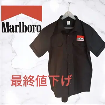 미착용 새상품 Marlboro 워크 셔츠 XL