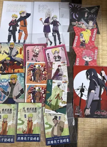 NARUTO 엽서 세트
